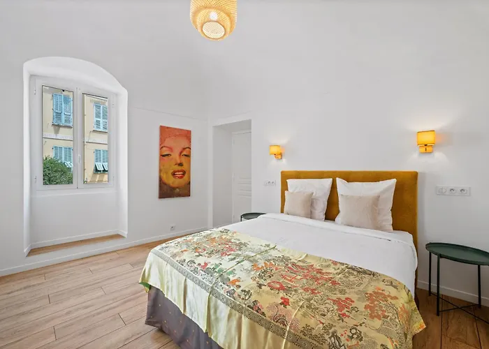 Le Cap, 3p Renove, Coeur Vieille Ville, Avec Parking Public Interparking Sablettes 公寓 芒通